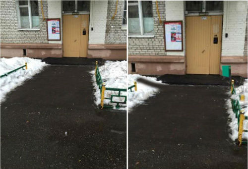 俄羅斯居民投訴戶外公共垃圾箱丟失，政府官員竟然P圖回應